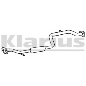 KLARIUS 250412 Middle Silencer